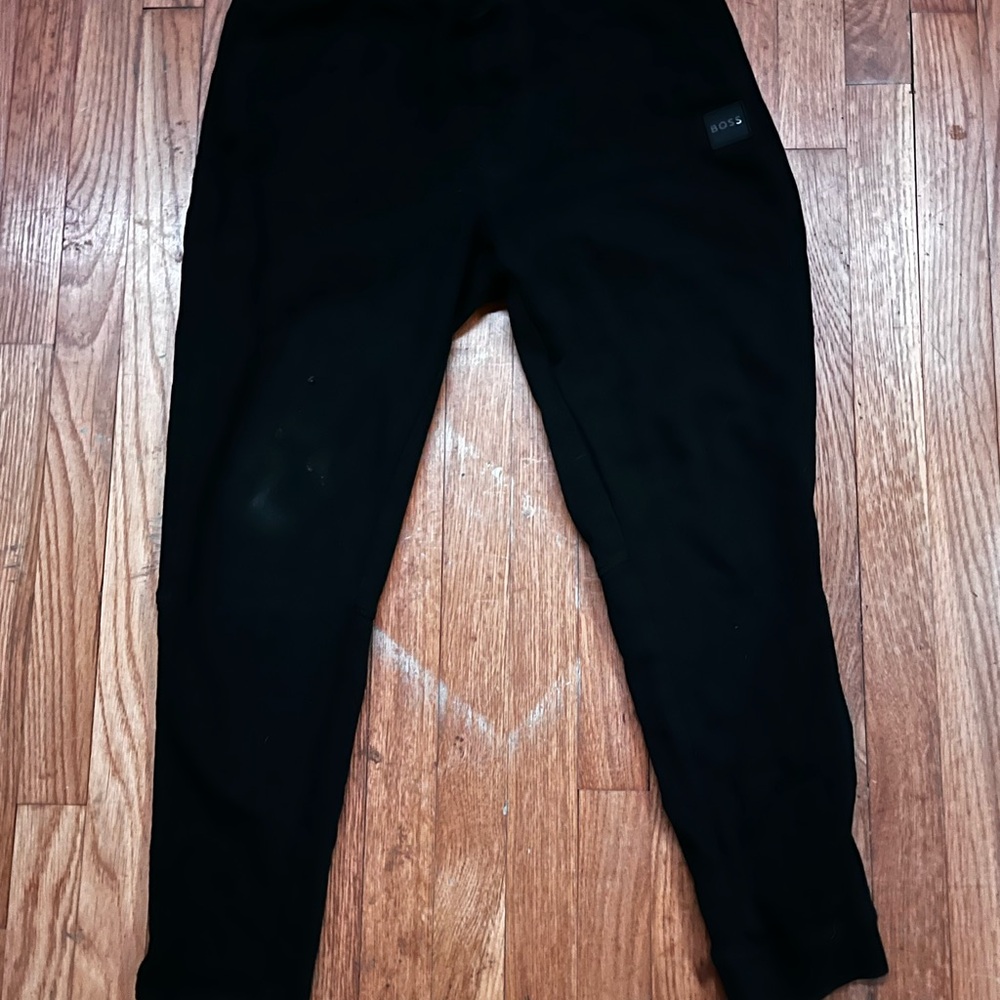 Black BOSS Sweat Pants